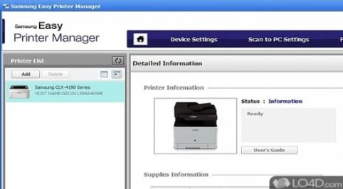 Download Samsung Easy Printer Manager 2.00.01.24
